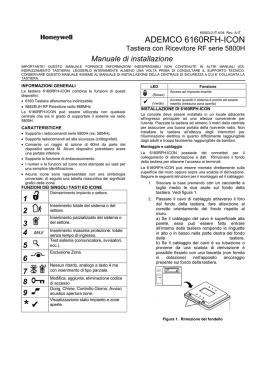 Manuale installazione AD6160RFH