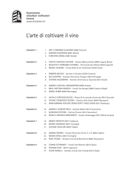 L`arte di coltivare il vino