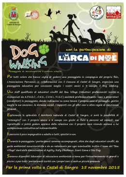 scarica la brochure dell`evento - Associazione naturalistica Parnassio