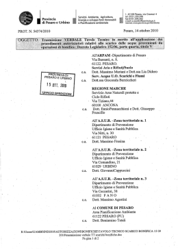 i &laquo; 61100 Pesaro, via Gramsci 4 tel. 0721.359396 fax 0721.359202