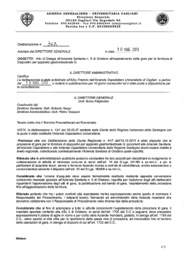 Deliberazione n. 362 del 10.05.2013