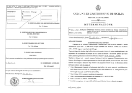 INTERVENTO U Prenotazione III Impegno y