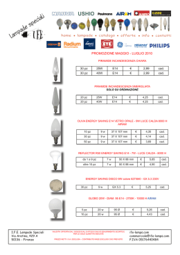 stampa offerta - I. F. E. Lampade Speciali