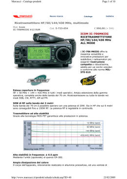 IC-706MKIIG - Radioamatore.info