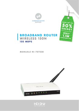 NI-707538 Wireless Router 300N Manual IT.indd