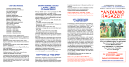 &ldquo; A N D I A M O R A G A Z Z I ! &rdquo;