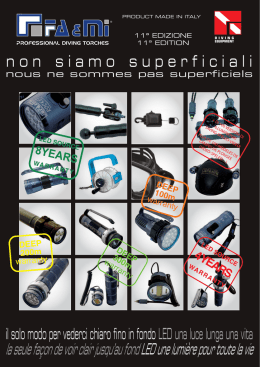 non siamo superficiali la seule fa&ccedil;on de voir clair jusqu`au