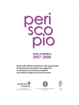 anno scolastico - Provincia di Verona