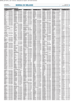 Il pdf con le quotazioni 1/2