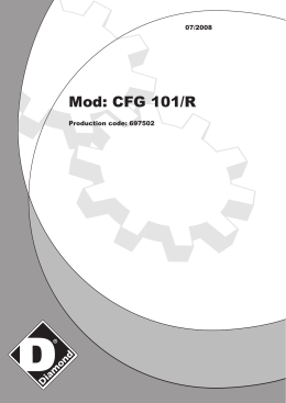 Mod: CFG 101/R