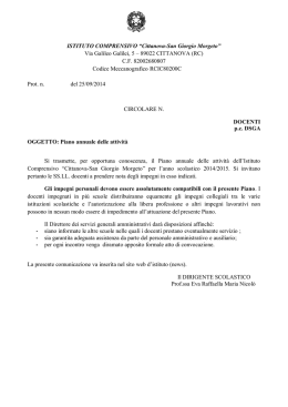 ISTITUTO COMPRENSIVO &ldquo;Cittanova