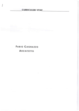 Page 1 CURRECE&Eacute;LUM V&Egrave;`FAE FA&szlig;lo CAGNAzzQ Aacmrsrro