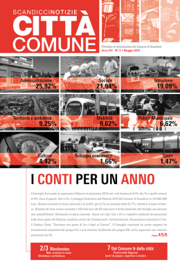 Maggio - Comune di Scandicci