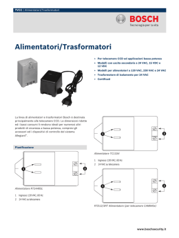 Alimentatori/Trasformatori