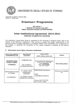 UNIVERSITA DEGLI STUDI DI TORINO