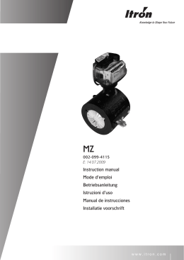 Instruction manual Mode d`emploi