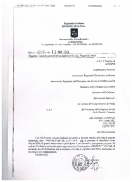 L%SSESSORE Via dein Emiri. 45 - 90135 Palermo _