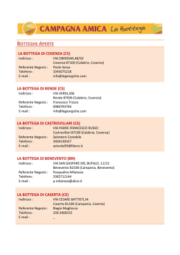 la bottega di rende (cs)