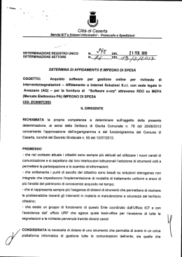 Città di Caserta - Carlo Marino per Caserta