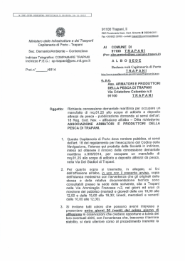 91100 Trapani, li - Guardia Costiera