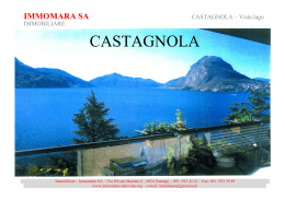 CASTAGNOLA - vista lago - Immomara SA