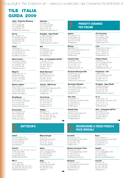 decorazione a terzo fuoco e pezzi speciali