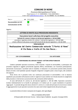 LETTERA INVITO SOTTO 500MILA EURO