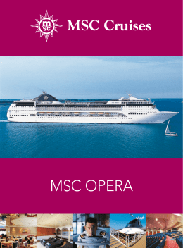MSC OPERA - Krydstogt Eksperten