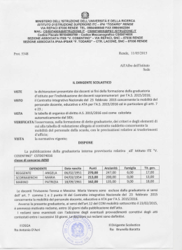 VIA REPACI 87036 RENDE TEL. 0984I466540 FAX 0984i`462384