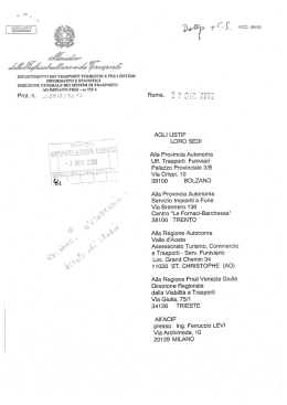 D.M. 05.06.85 n. 1533 - Provincia Autonoma di Trento