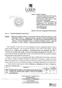Spett.le Regione Siciliana Assessorato Regionaic dell`istruzione e