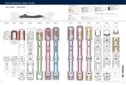 Deck Plan - MSC Cruises