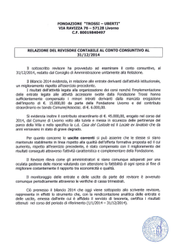 FONDAZIONE “TROSSI - UBERTI" VIA RAVIZZA 76