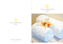 Via Santuario 10 6644 Orselina-Locarno T +41 (0)