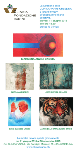 Locandina della Mostra