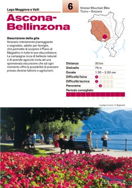 Ascona- Bellinzona - Bellinzona Turismo