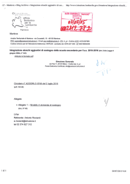 x . - Liceo Belfiore