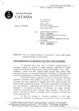 Autorità Portuale di Catania