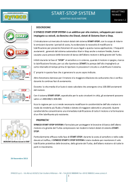 START-STOP SYSTEM
