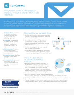 Kerio Connect brochure 8.4 pag1