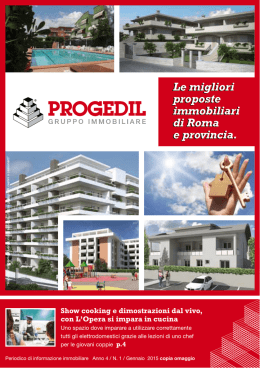 Show cooking e dimostrazioni dal vivo, con L`Opera