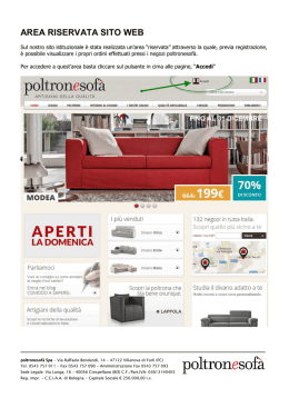 il manuale - Poltronesof&agrave;