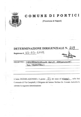 vedi documento - Comune di Portici