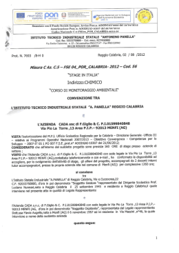 PON C-5 FSE04_ POR_CALABRIA-2012