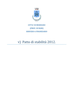 Allegato V - PD Modugno
