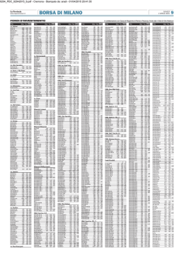 Il pdf con le quotazioni 1/2
