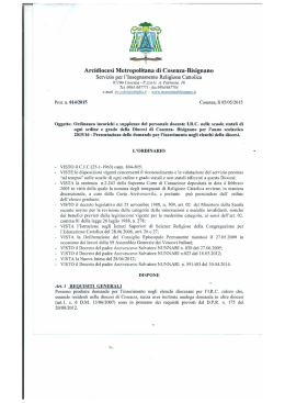 Ordinanza 22-05-2015 pdf - IRC Cosenza &ndash; Bisignano