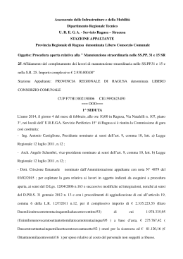 Verbale Urega 4-6-23 febbraio - Provincia Regionale di Ragusa