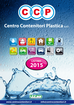 Acqua - Centro Contenitori Plastica Srl