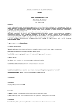 Web Design (1&deg; triennio)